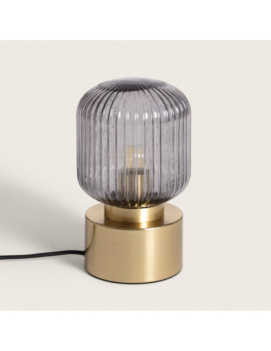 Lampe à Poser Métal et Verre Windsor Lampe à Poser Métal et Verre Windsor