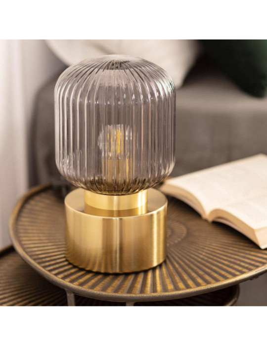 Lampe à Poser Métal et Verre Windsor