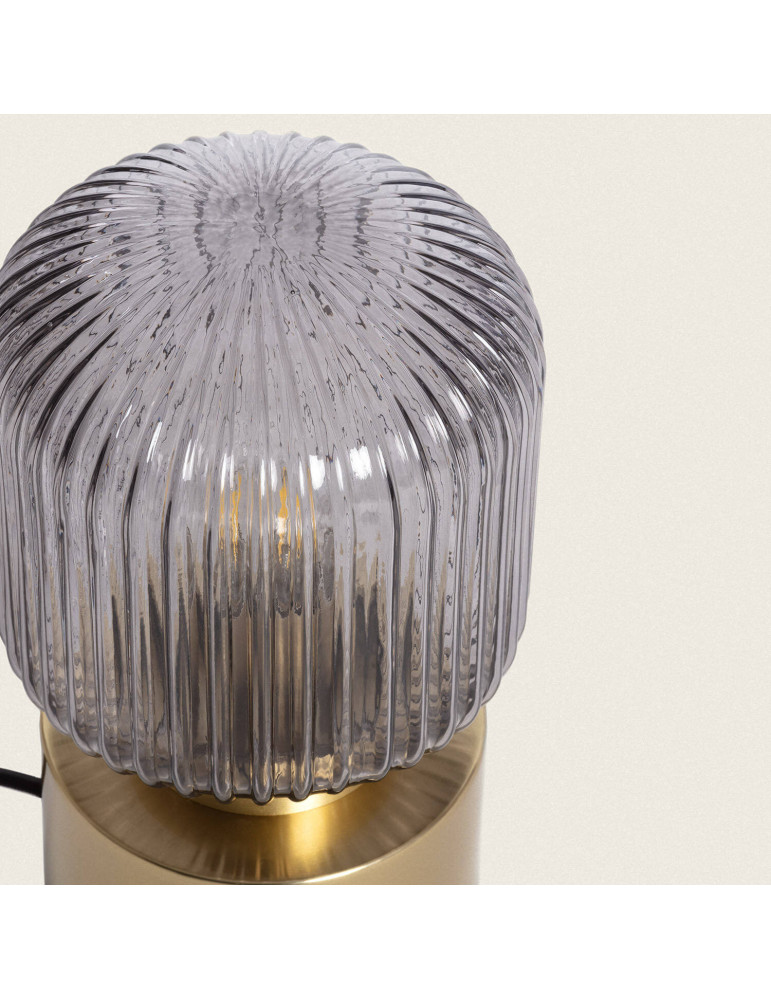 Lampe à Poser Métal et Verre Windsor