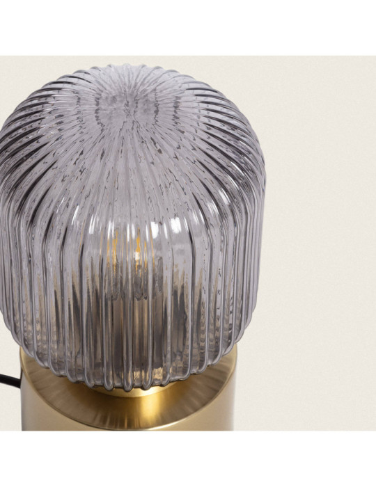 Lampe à Poser Métal et Verre Windsor