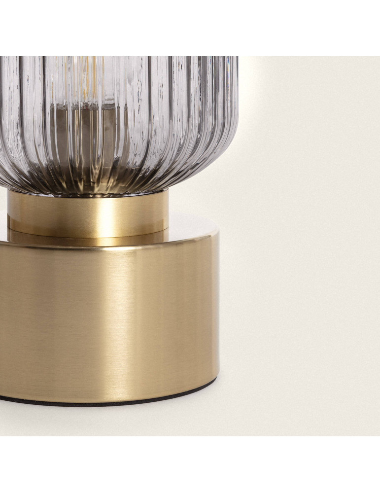 Lampe à Poser Métal et Verre Windsor