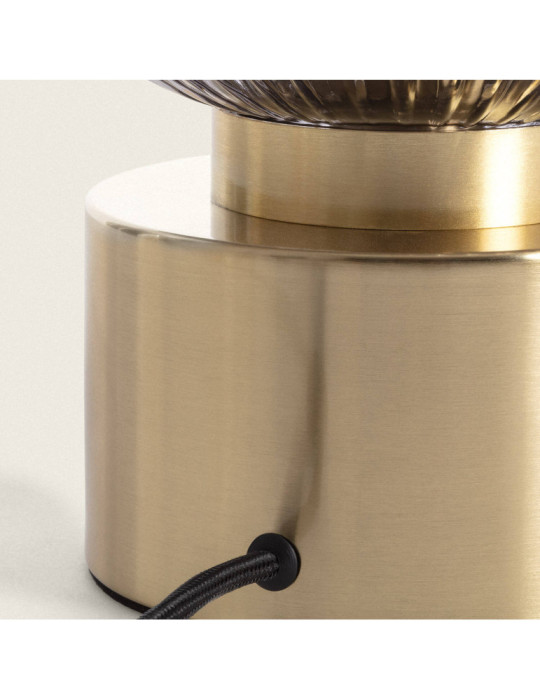 Lampe à Poser Métal et Verre Windsor