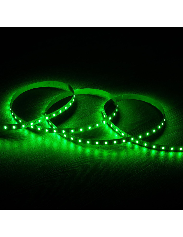 Ruban LED RGBW 12V DC SMD5050 60LED/m 5m IP20 Largeur 12mm Coupe 10cm