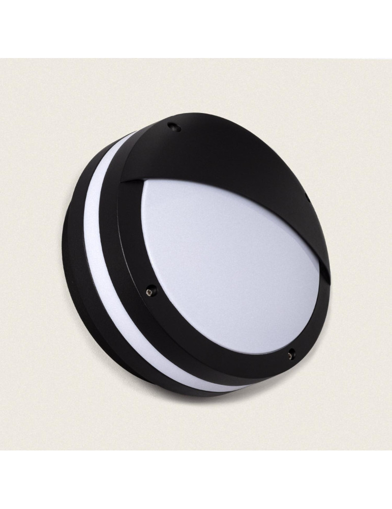 Applique extérieure aluminium Natoli Ø300 mm IP65