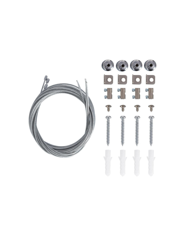 Panneau LED 60x60 cm 40W 4000lm Microprismatique (UGR17) LIFUD + Kit de Suspension