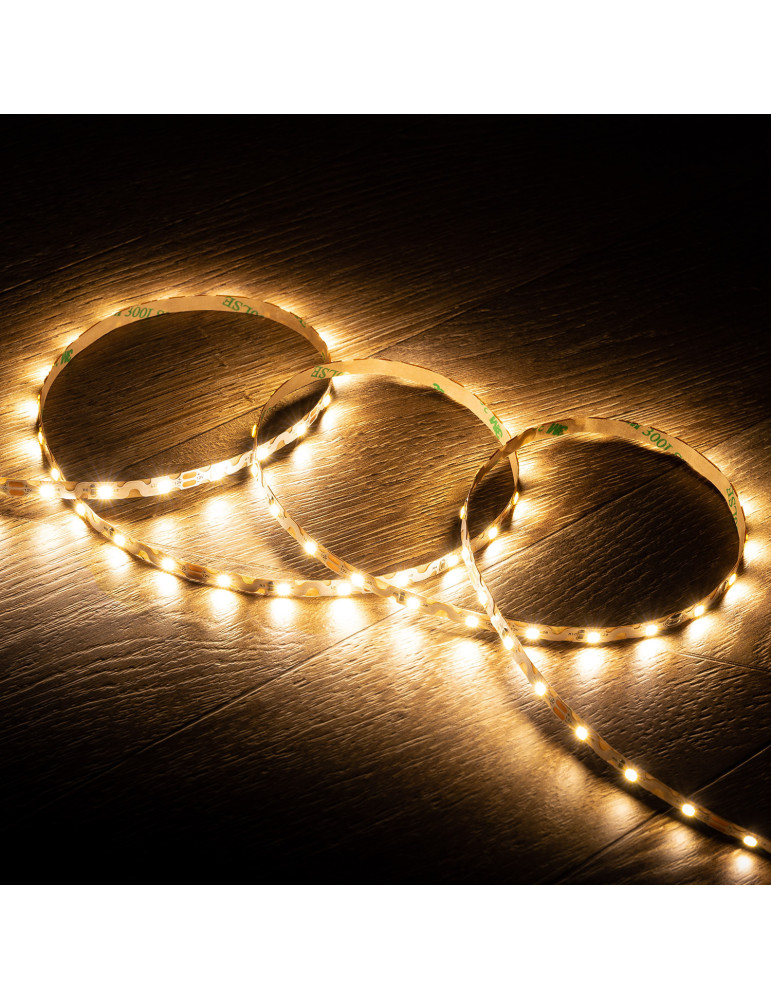 Tira LED Zig Zag 12V DC 60 LED/m 5m IP20