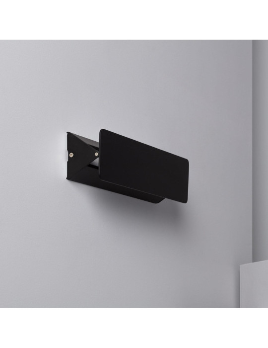 Applique Murale LED Aluminium Temis 10W Noire Applique Murale LED Aluminium Temis 10W Noire
