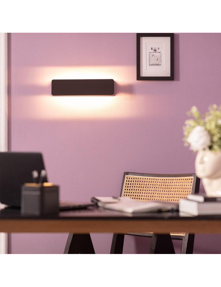 Applique Murale LED Aluminium Temis 10W Noire