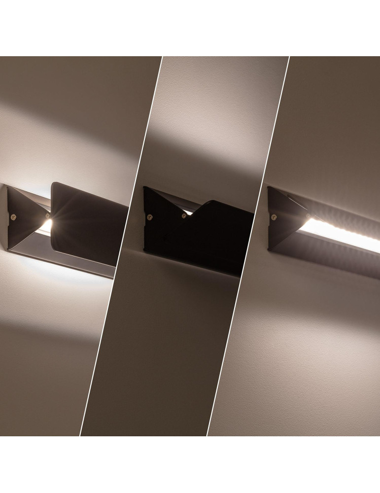 Applique Murale LED Aluminium Temis 10W Noire