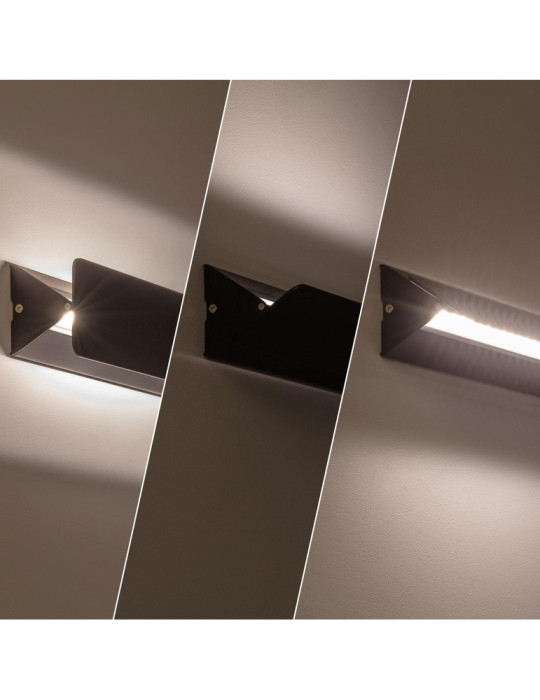 Applique Murale LED Aluminium Temis 10W Noire