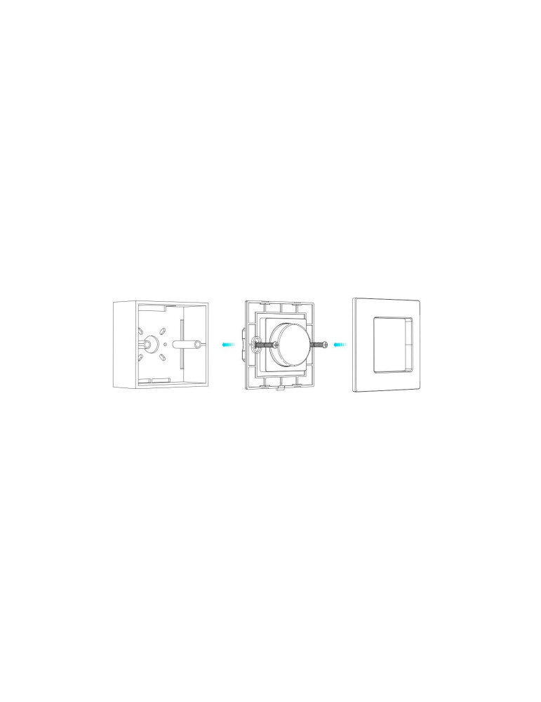 Variateur LED Triac RF Compatible avec Télécommande RF