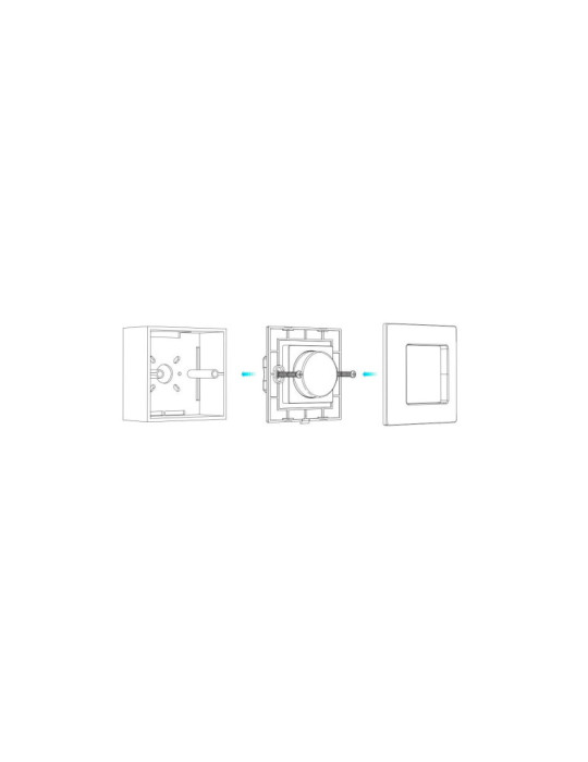 Variateur LED Triac RF Compatible avec Télécommande RF