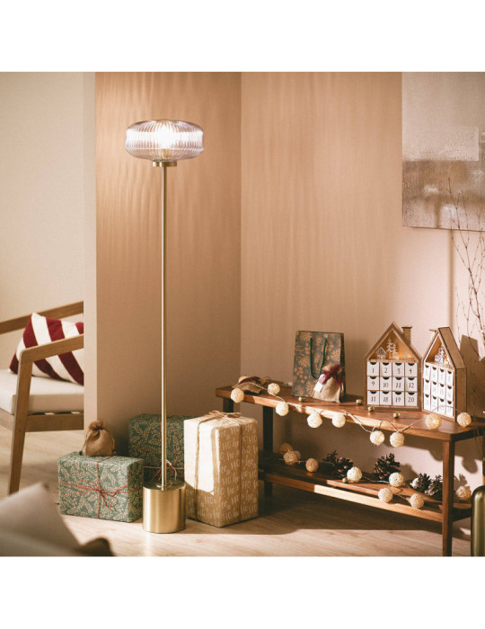 Lampadaire Métal et Verre Windsor