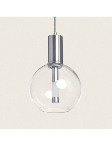 Suspension LED 5W Métal et Verre Ludvika