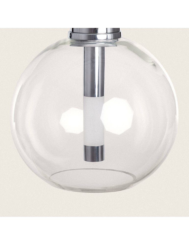 Suspension LED 5W Métal et Verre Ludvika