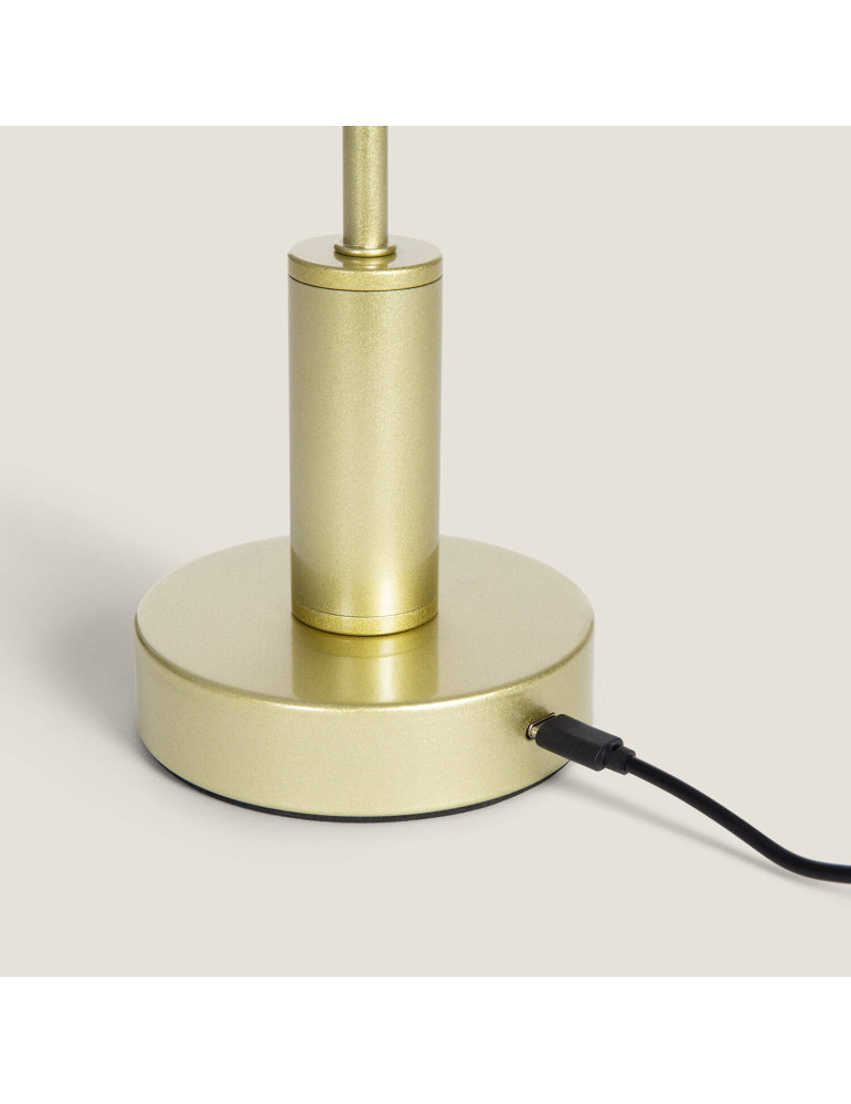 Lampe à Poser LED Portable avec Batterie USB Rechargeable Ludza