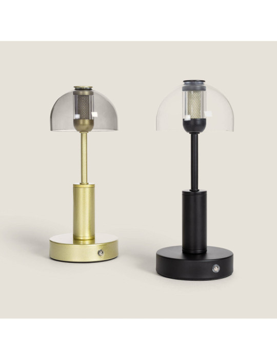 Lampe à Poser LED Portable avec Batterie USB Rechargeable Ludza