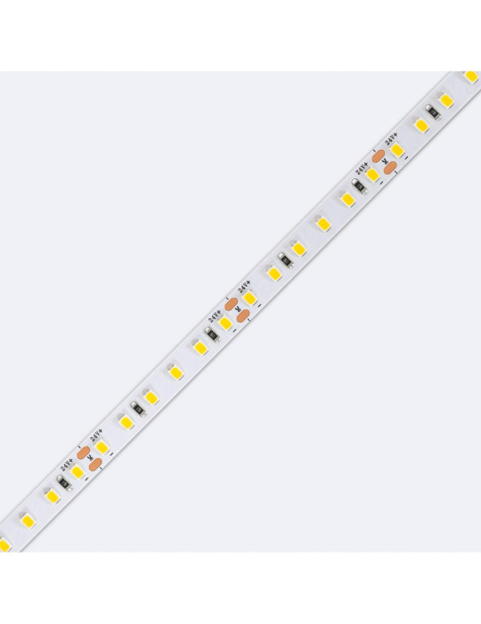 Ruban LED 24V DC SMD2835 120LED/m 5m IP20 Largeur 8mm Coupe 5cm
