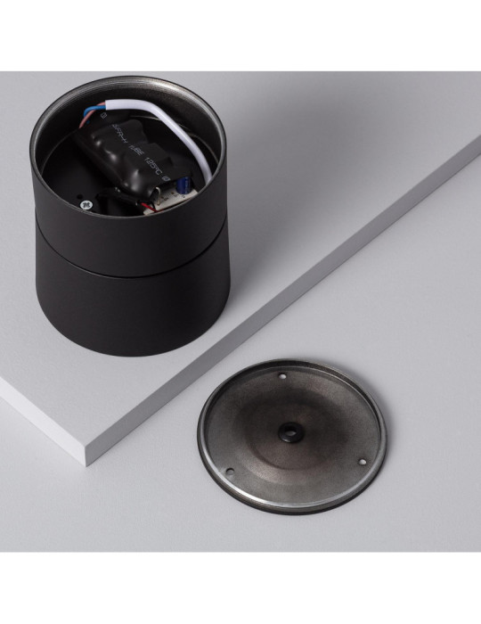 Applique LED 30W Aluminium Ronde Noire New Onuba