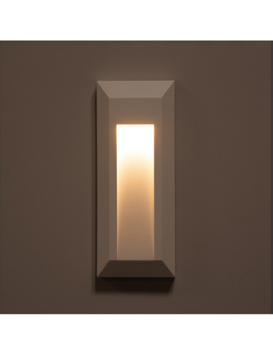 Aplique de Pared LED Gisli IP65 1W Blanco