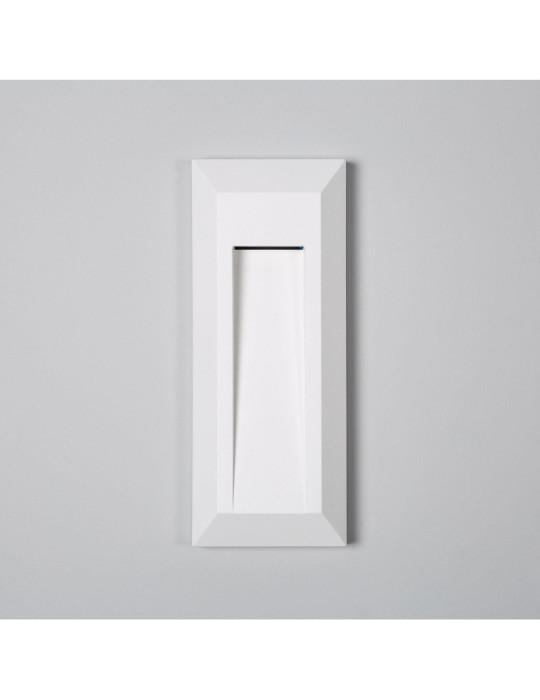 Balise LED Extérieure en Saillie au Mur Rectangulaire Gisli Blanche