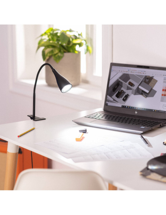 Lampe de Bureau Flex Métal Dandy avec Pince