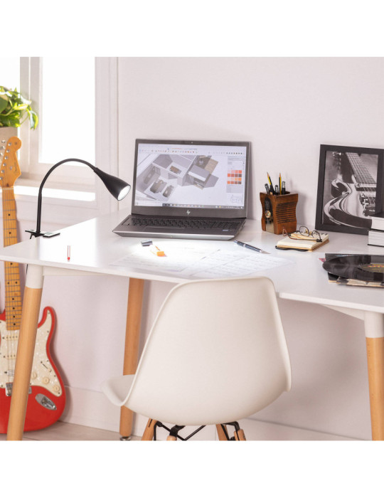 Lampe de Bureau Flex Métal Dandy avec Pince