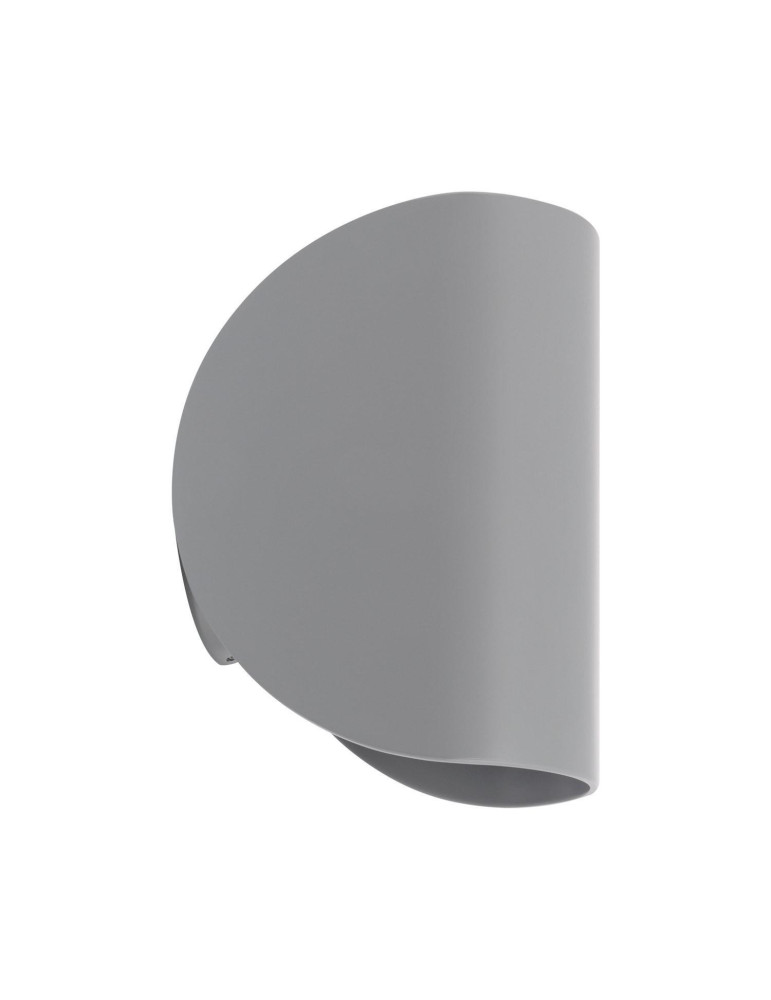 Applique Murale LED Aluminium Gaia 6W Éclairage Double Face Grise