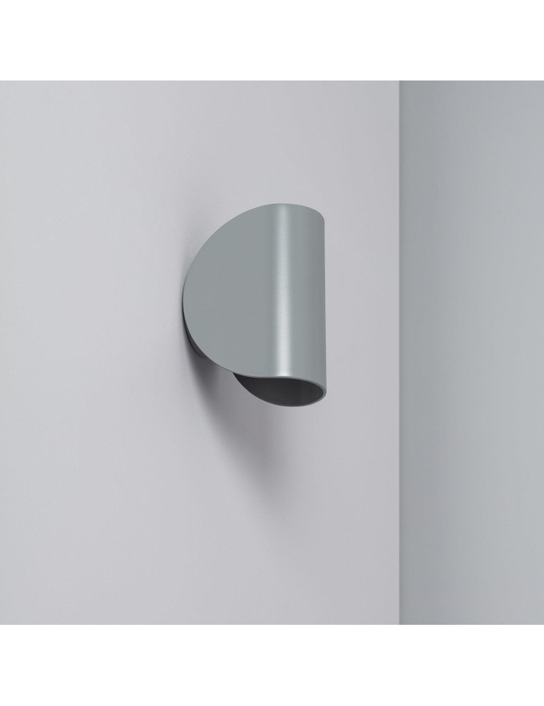 Applique Murale LED Aluminium Gaia 6W Éclairage Double Face Grise