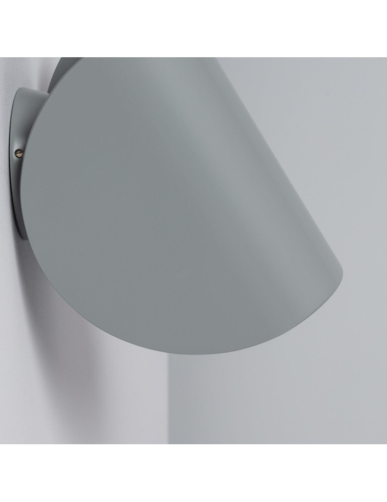 Applique Murale LED Aluminium Gaia 6W Éclairage Double Face Grise