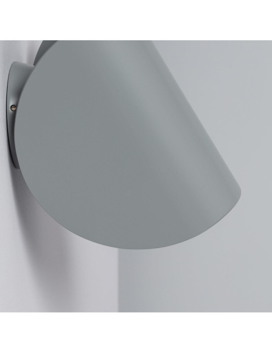 Applique Murale LED Aluminium Gaia 6W Éclairage Double Face Grise