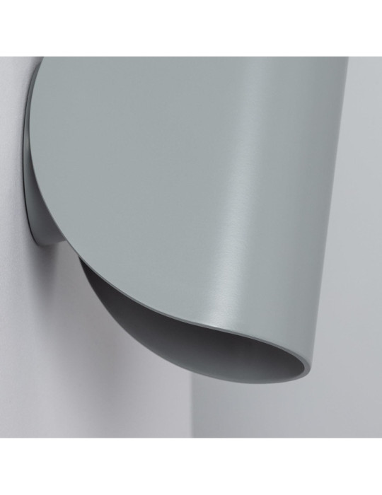 Applique Murale LED Aluminium Gaia 6W Éclairage Double Face Grise