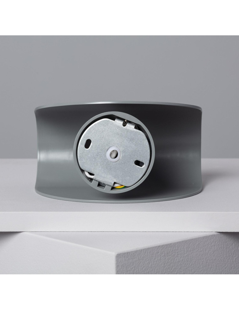 Applique Murale LED Aluminium Gaia 6W Éclairage Double Face Grise