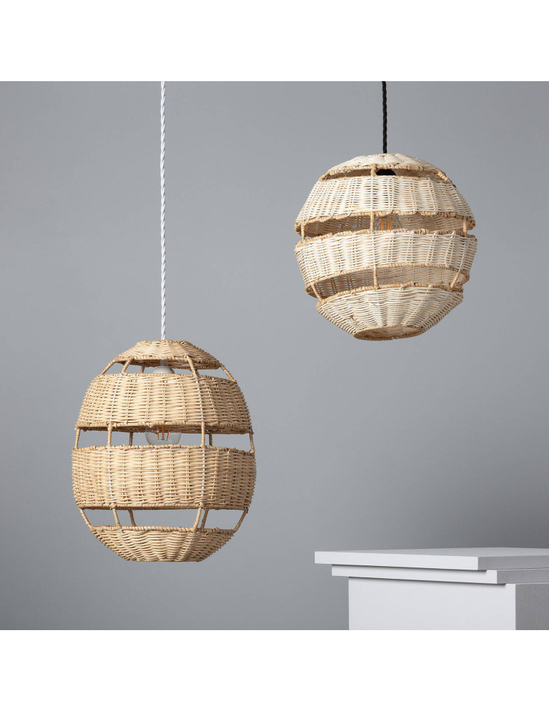 Suspension Rotin Bulang Ø300 mm