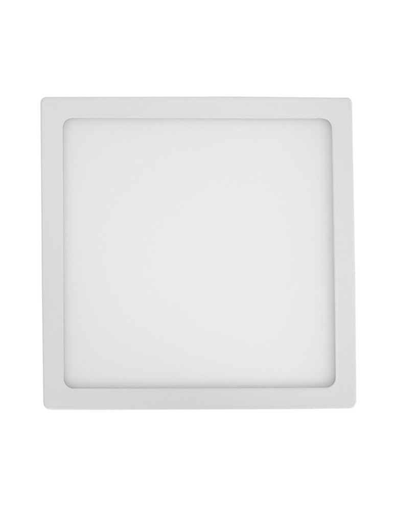 Plafonnier LED Carré 18W Extra-Plat CCT Sélectionnable 205x205 mm