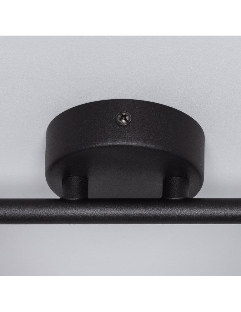 Plafonnier Orientable Aluminium Sinner 2 Spots Noir