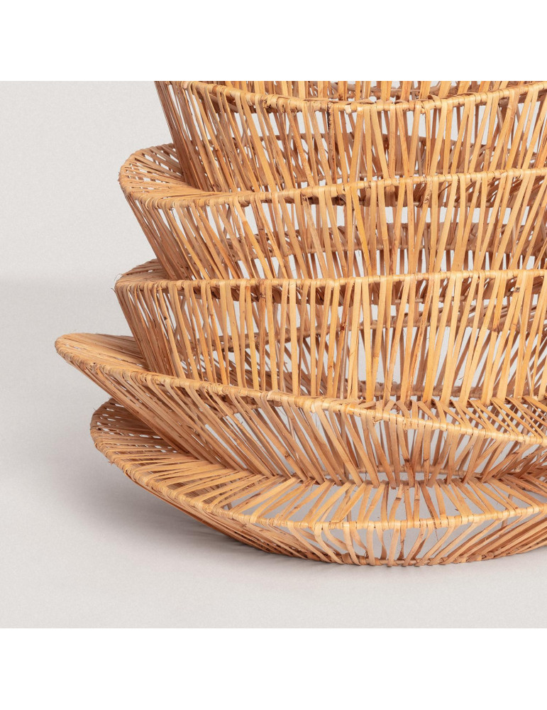 Abat-jour Suspension Rotin Halima Ø570 mm ILUZZIA