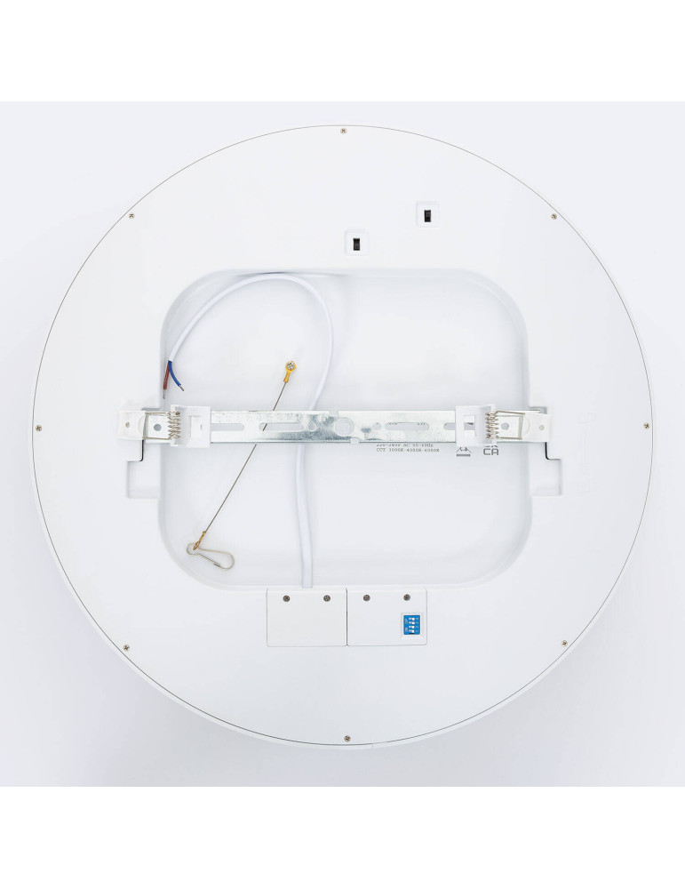 Downlight LED 18-24-30W Rond CCT Détecteur de Mouvement et Crépuscule Coupe Ø 55-280 mm