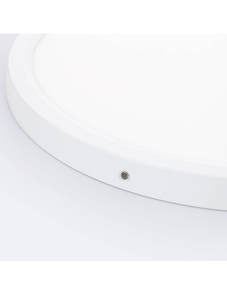 Downlight LED 18-24-30W Rond CCT Détecteur de Mouvement et Crépuscule Coupe Ø 55-280 mm