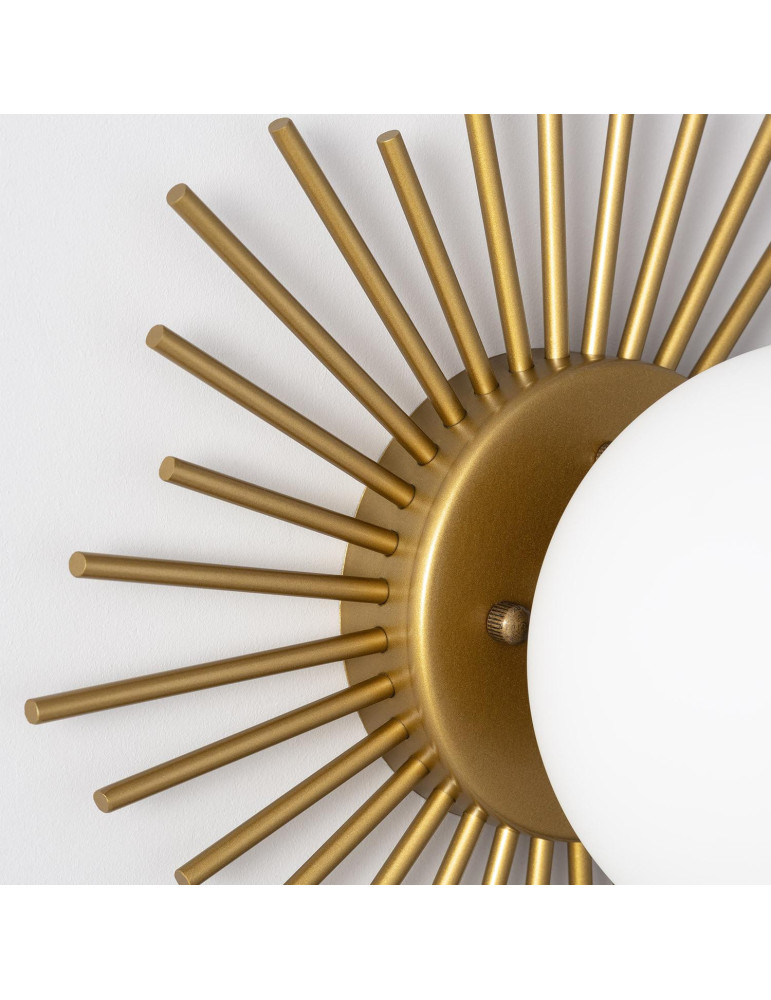 Applique Murale Métal et Verre Moonlight