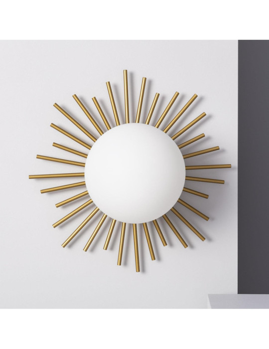 Applique Murale Métal et Verre Moonlight