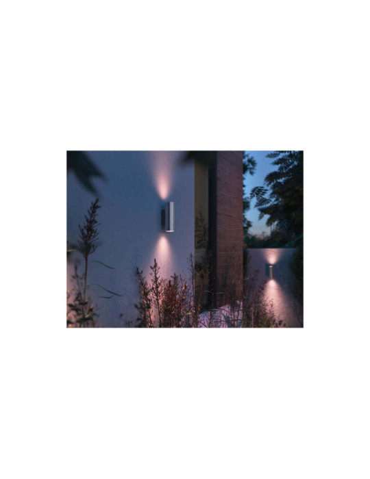 Applique Murale LED Extérieure White Color Appear 2x8W PHILIPS Hue