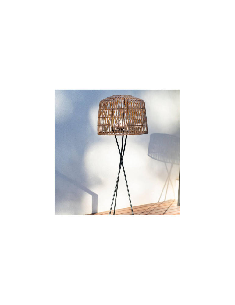 Lampadaire LED Extérieur Amalfi 145 Battery 9W Noir