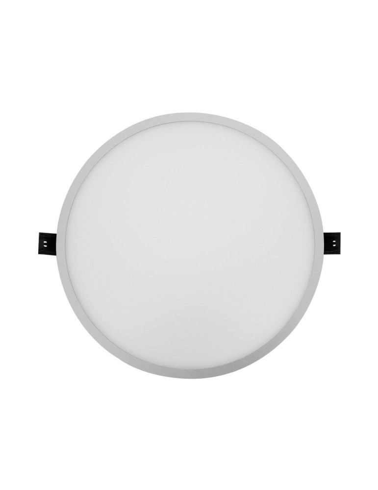 Dalle LED Ronde Slim Surface 30W LIFUD Grise Coupe Ø205mm