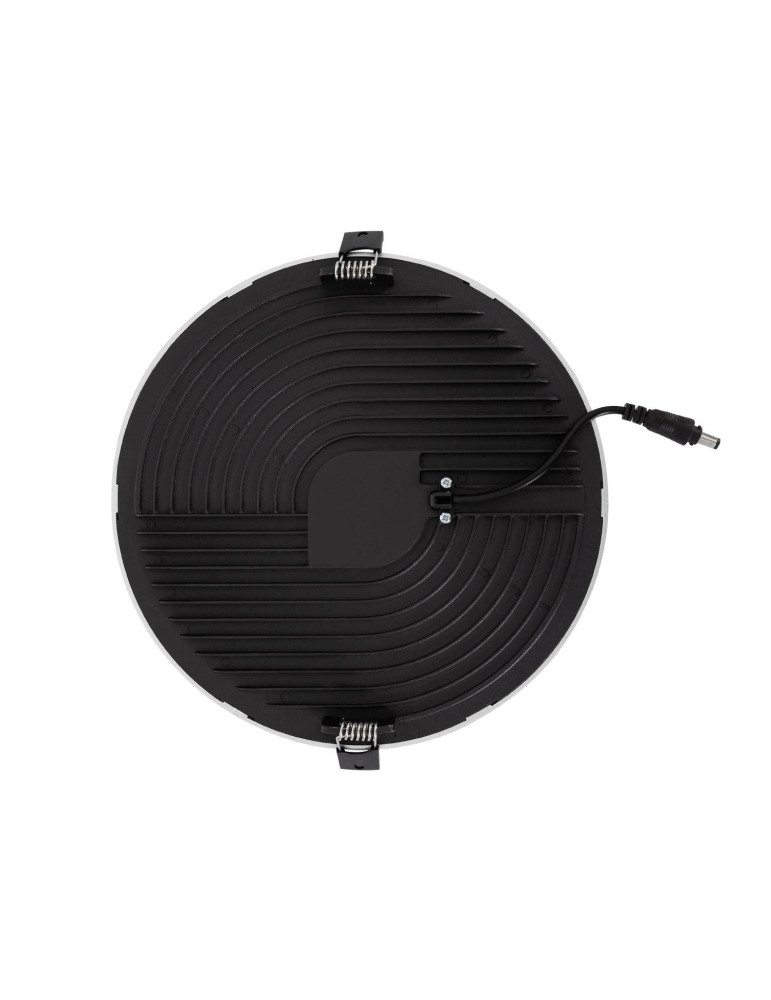 Dalle LED Ronde Slim Surface 30W LIFUD Grise Coupe Ø205mm