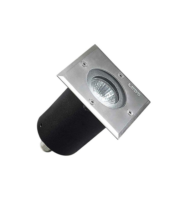 Spot LED Carré Encastrable au Sol Gea GU10 IP67 LEDS-C4 55-9281-CA-37