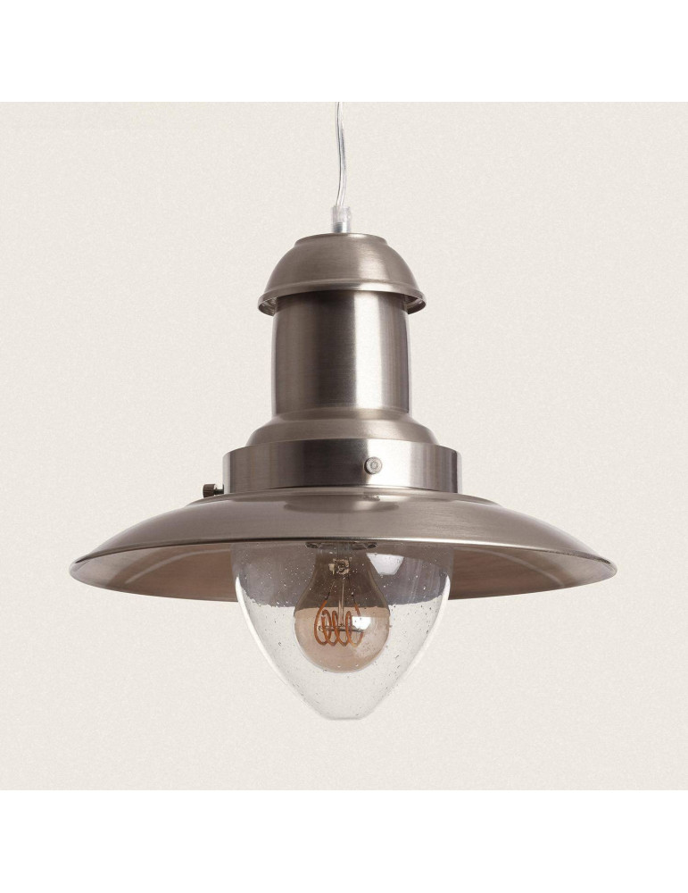 Suspension Nickel Satiné Fisherman