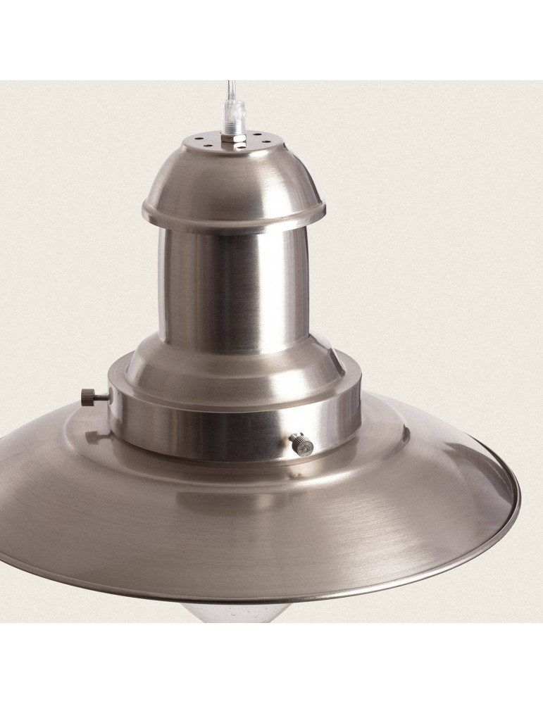 Suspension Nickel Satiné Fisherman