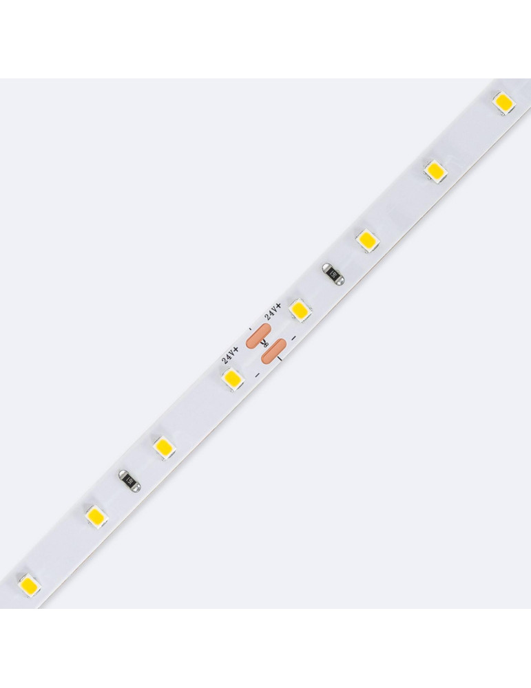 Ruban LED 24V DC 60LED/m 5m IP20 Largeur 8mm coupe 10cm