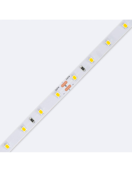 Ruban LED 24V DC 60LED/m 5m IP20 Largeur 8mm coupe 10cm